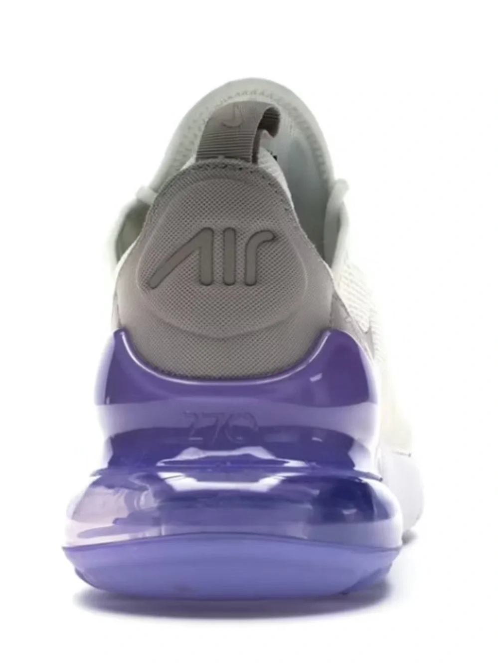 Nike Air Max 270 Women's Athletic Shoes Sail Pumice Space Purple